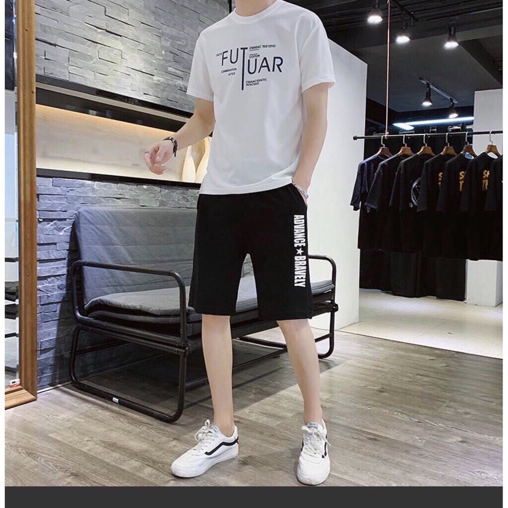 [ SIÊU HOT ] BỘ THUN NAM IN CHỮ FU | BigBuy360 - bigbuy360.vn