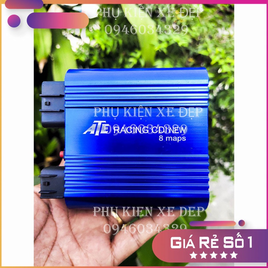 IC ĐỘ - MỞ TUA EXCITER 135 HIỆU ATE RACING - 8 MAP CHỈNH