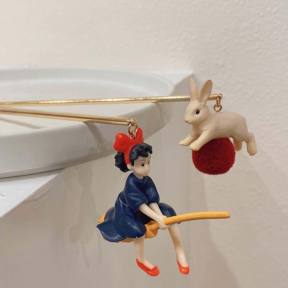 Trâm Cài Tóc Hình Thỏ Phong Cách Trung Hoa Cổ Điển Cho Cô Dâu