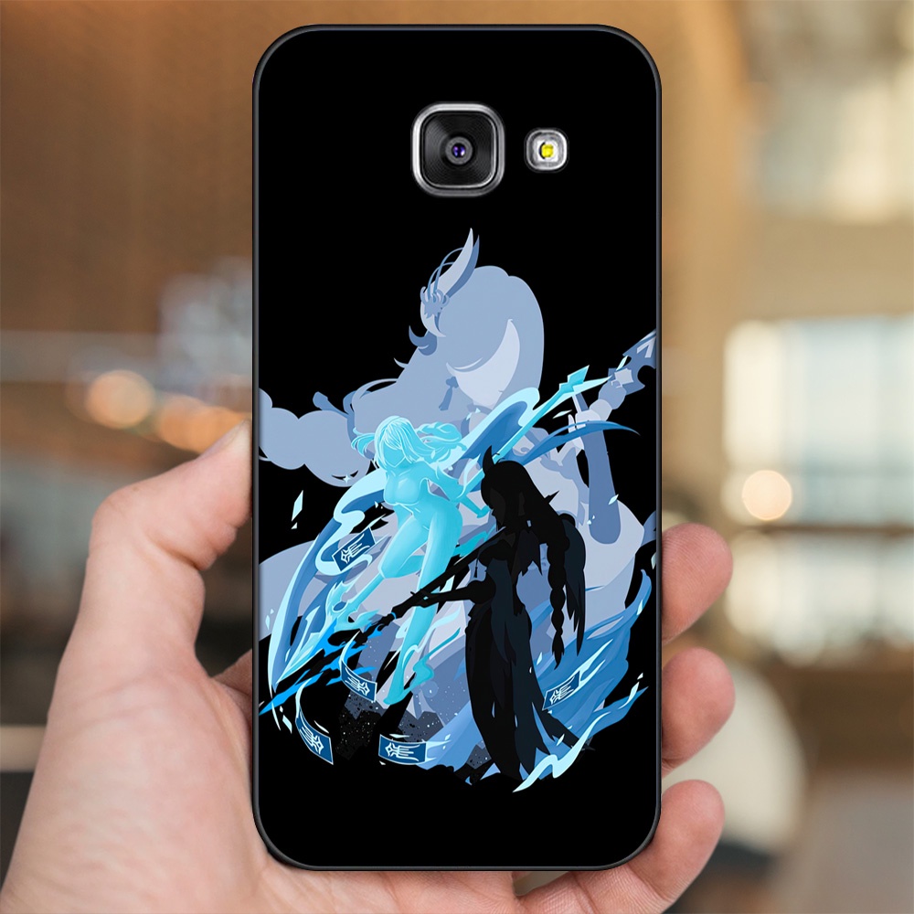 Ốp lưng Samsung A3 2016, A5 2016, A7 2016 viền đen in hình Shenhe Genshin Impact