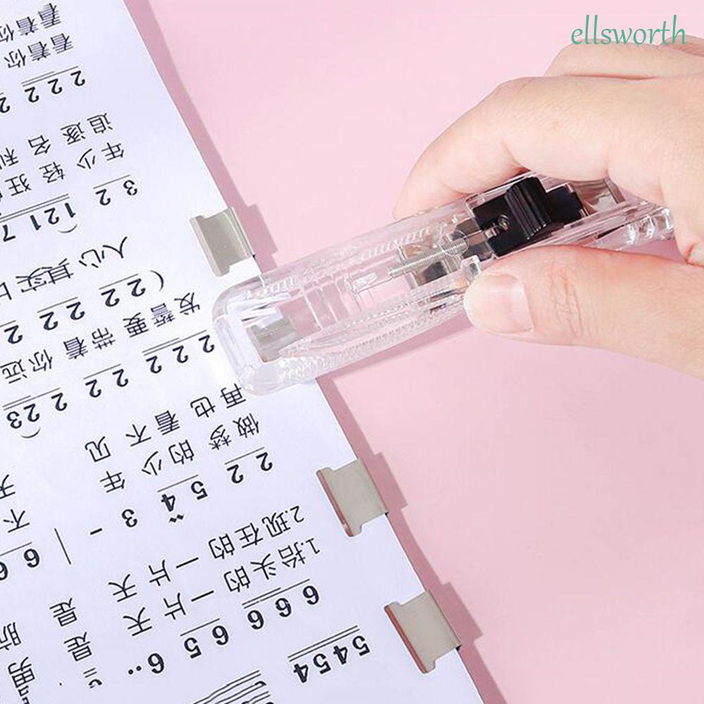 Kẹp Giấy Mini Bằng Kim Loại Siêu Bền Tiện Dụng Cho Học Sinh / Nhân Viên Văn Phòng