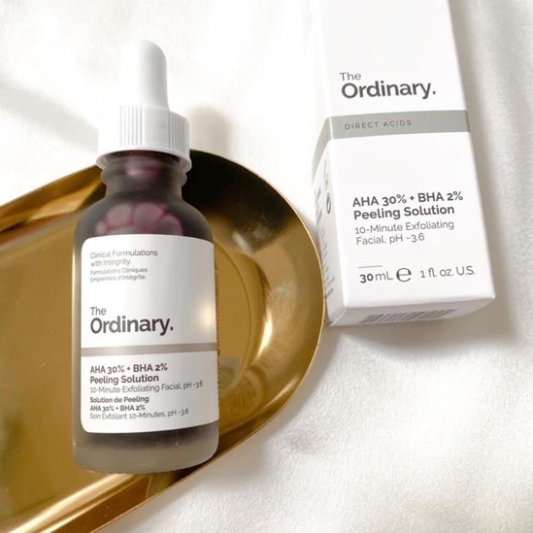 [CHÍNH HÃNG] Tẩy tế bào chết AHA 30% + BHA 2% Peeling Solution 30ml - serum peel da The Ordinary