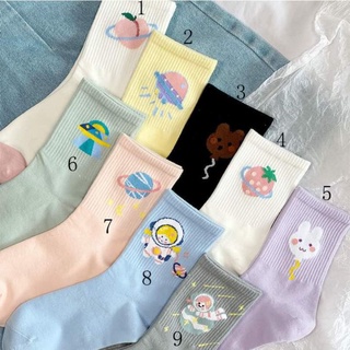 Tất cổ cao cute sét 10 đôi giá hời
