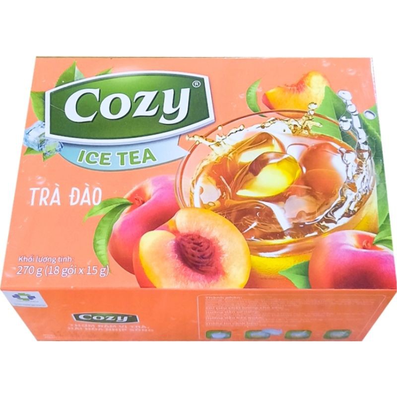 Trà hoà tan Cozy hương Đào 270g