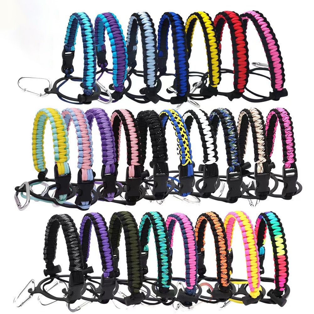 Vỏ Bọc Silicon Cho Bình Giữ Nhiệt Chân Không Paracord 32 &amp; 40oz Với Tay Cầm Bảo Vệ Jp5