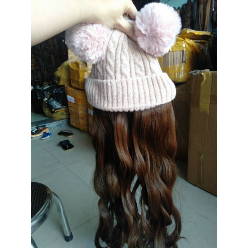 mũ tóc rời riêng để gắn tóc giả dán vô