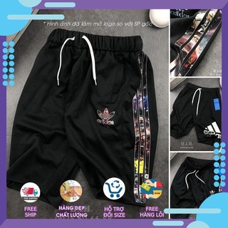 Quần Short Nam Thể Thao, Vải Cotton Cao Cấp, Quần Đùi Nam Năng Động, Trẻ Trung, Logo In Nhiệt 100% Không Bong Chóc