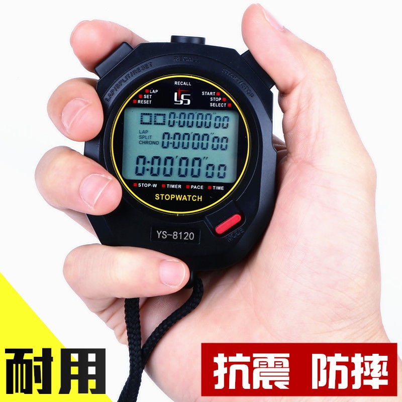 Đồng Hồ Bấm Giờ Hiển Thị Màn Hình LCD 018 100 Nhớ
