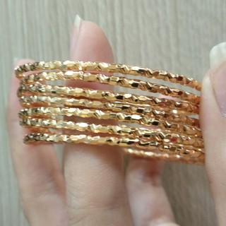 Bộ 7 Vòng Ximen mạ vàng 18k cao cấp thiết kế độc đáo có khóa, bền màu VX11