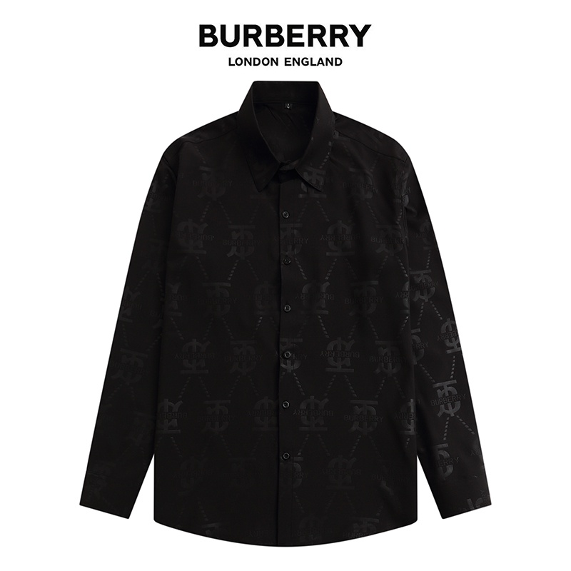Áo Sơ Mi Polo Tay Dài In Hình **BBR ** Unisex Mới