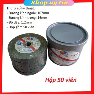 Đá cắt sắt phi 100- hộp 50 viên