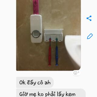 2 bộ nhả kem đánh răng