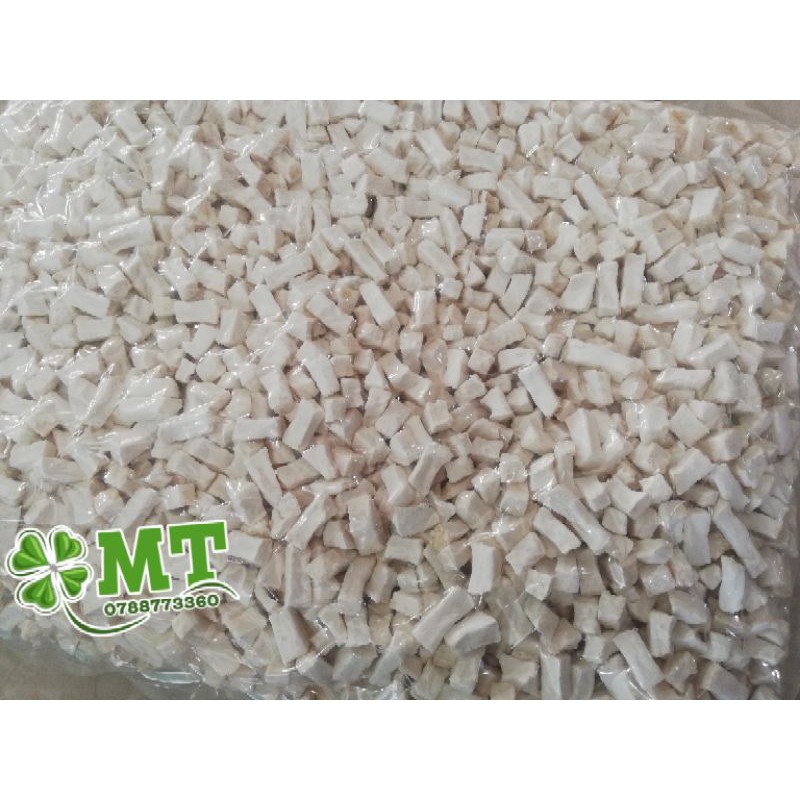 Cùi bưởi viên đã khử đắng sấy khô hút chân không 100g