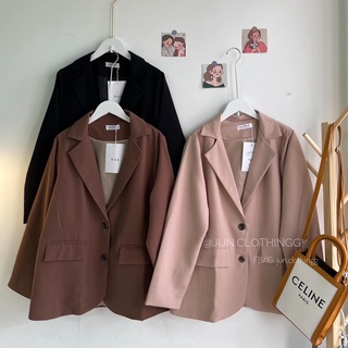 Áo BLAZER 2 lớp 6041 - Ảnh thật JUNclothing