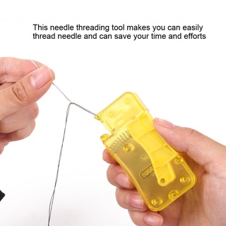 Needle Threader Automatic Threading Device Elder Plastic Needle Threader Sewing Embroidery Tool burang