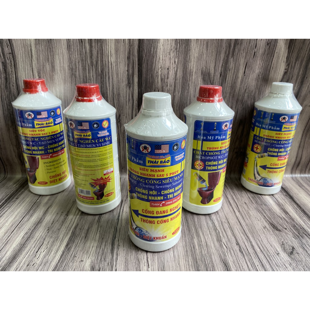 Nước thông cầu , siêu mạnh - Thái Bảo  1600gram