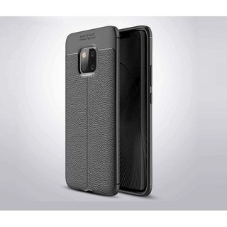 [Giá rẻ nhất ] Ốp lưng Huawei Mate 20 Pro silicon giả da Auto Focus