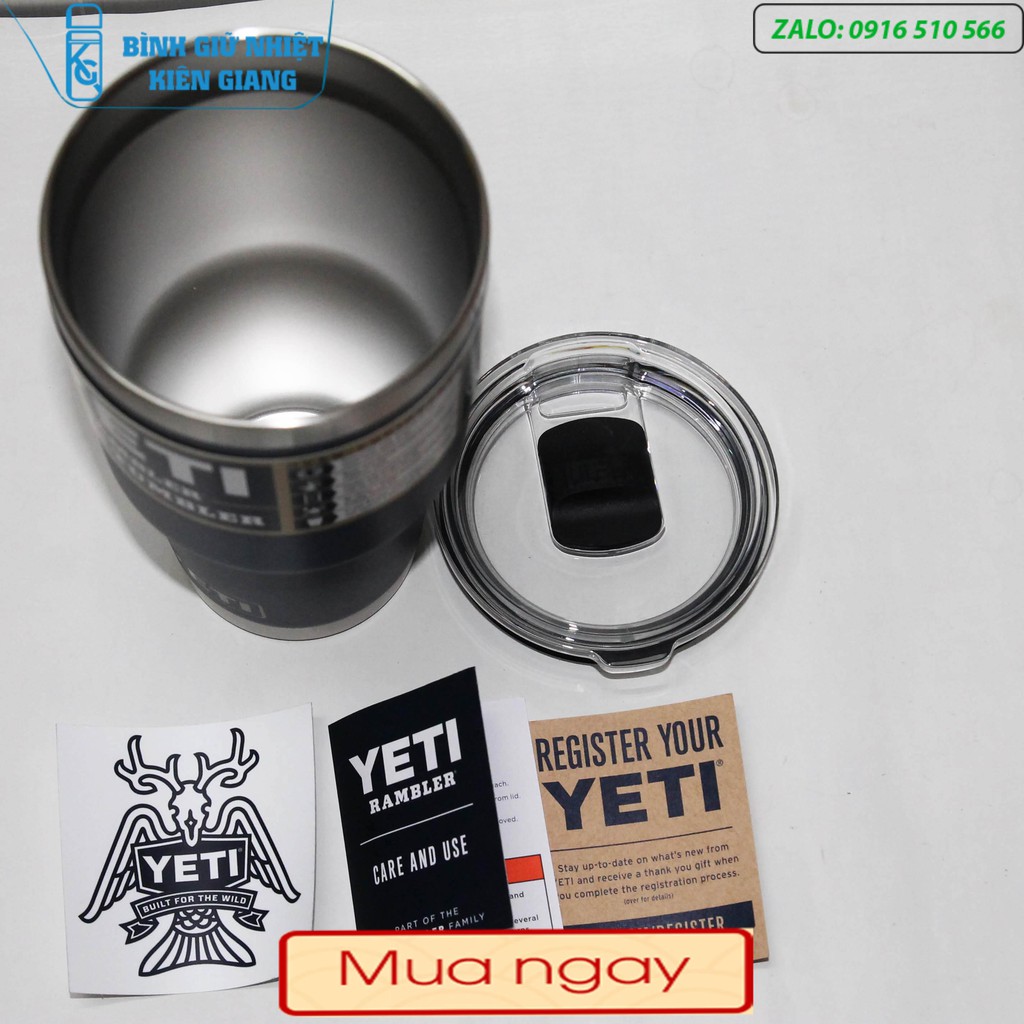 [Chính hãng Mỹ] Ly giữ nhiệt Yeti 900ml hàng xịn tặng túi đựng