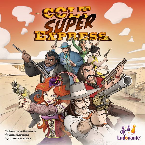 Trò chơi board game đấu súng kiểu cao bồi Colt Super Express chính hãng