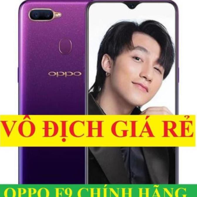 điện thoại Oppo F9 Pro 2sim ram 6G/128G Chính hãng mới, Camera trước 25mp, pin 3500mah - bảo hành 12 Tháng