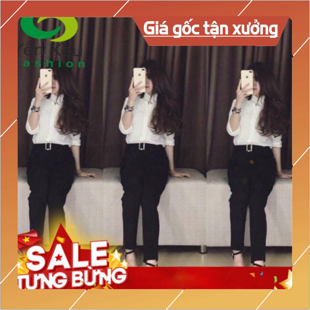 Quần baggy chun lưng ✅ Xưởng Sản Xuất