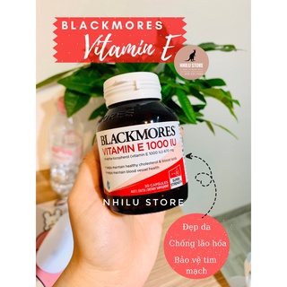 Viên bổ sung vitamin e tự nhiên của úc blackmores vitamin e 1000iu