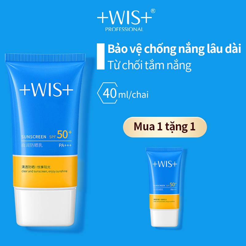 Kem chống nắng WIS dưỡng ẩm không nhờn bảo vệ da mặt và toàn thân