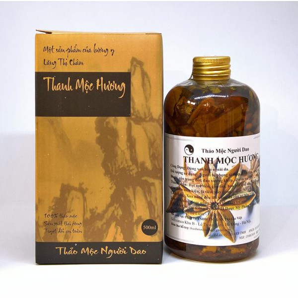 Dung dịch massage - Xoa Bóp Thanh Mộc hương 500ml