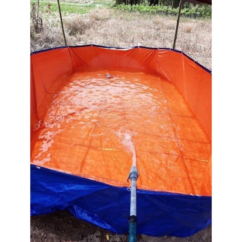 Bể bắt nuôi cá gia công bằng bạt ép nhiệt 2 lớp cao cấp bảo hành 6 tháng - ĐỒ CÂU PHÍA BẮC - S27