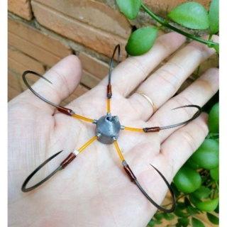 Lưỡi câu ngũ tỳ chì đúc