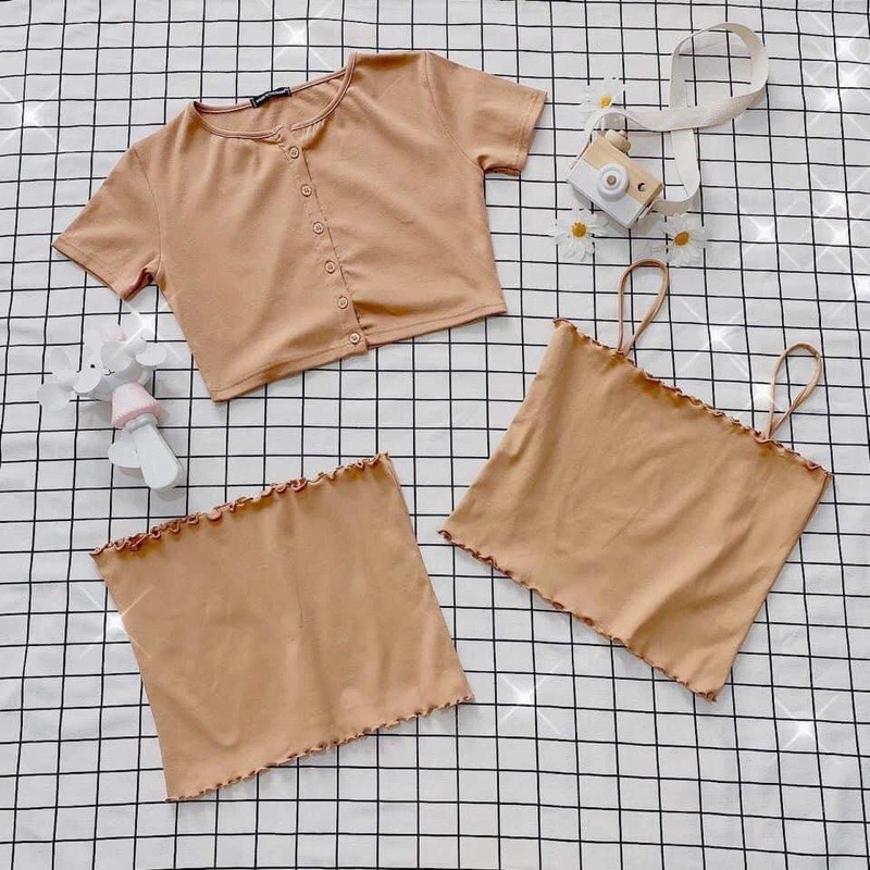 ÁO 2 DÂY CROPTOP ULZZANG - ÁO ỐNG NHIỀU MÀU | WebRaoVat - webraovat.net.vn