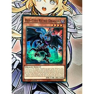 [ Đỗ Lạc Shop ]  Thẻ Bài Mint90 Yugioh Monster Red-Eyes Retro Dragon - BOSH-EN095 -