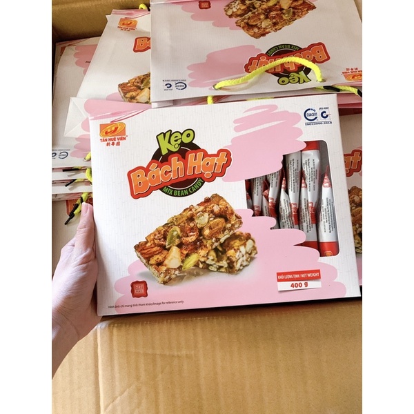 Kẹo Bách hạt Tân huê viên