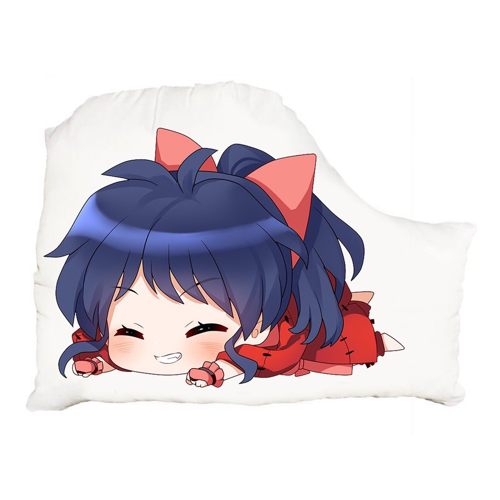 (NẰM) Gối ôm in hình nhân vật INUYASHA KHUYỂN DẠ XOA anime chibi tiện lợi xinh xắn êm ái