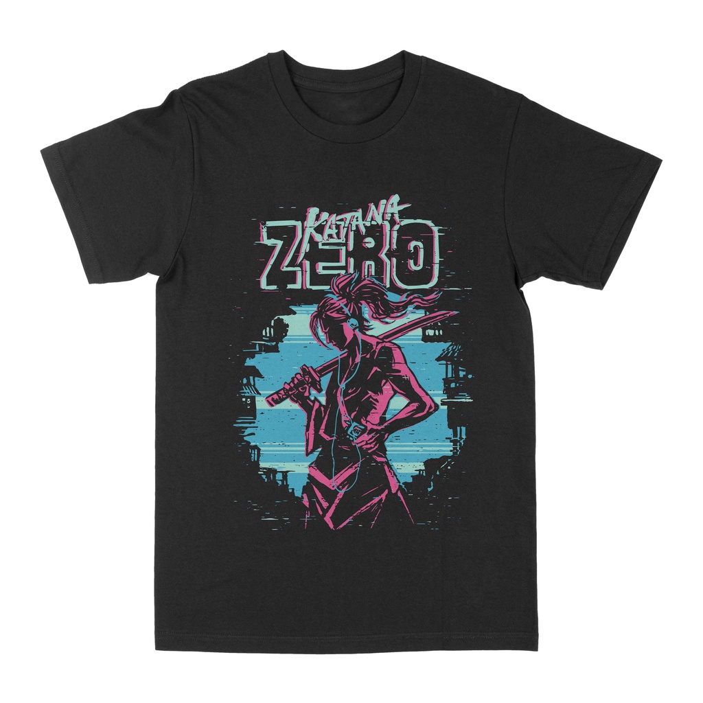 Et9p / / / Áo thun Katana Zero Unisex THE NEXT LEVEL, Cotton 100% nam nữ - BT0086 ! ! !