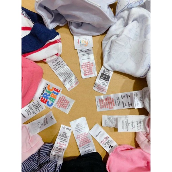 Mũ sơ sinh xuất dư