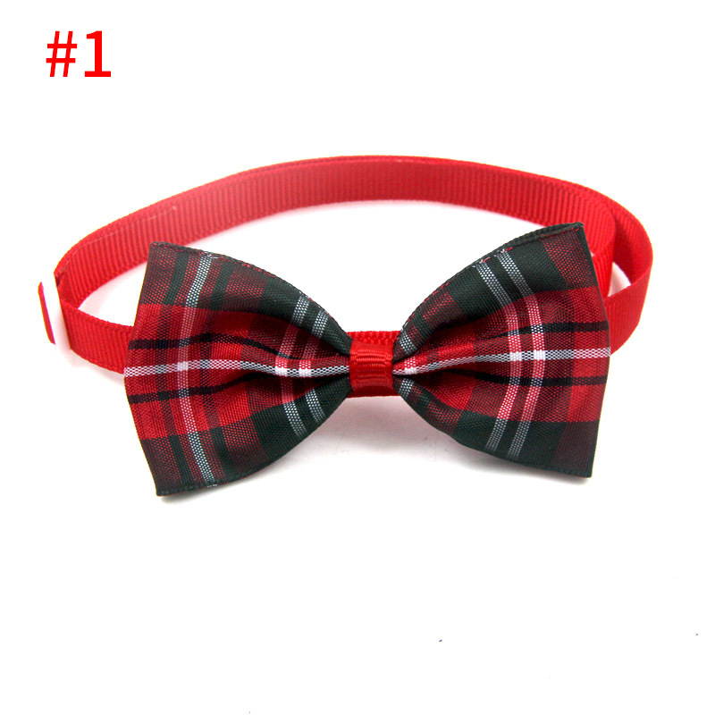 Vòng cổ kiểu cà vạt phối nơ dễ thương dành cho thú cưng