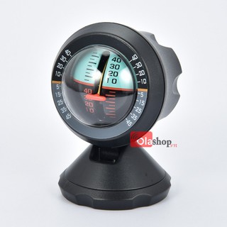 Đồng hồ đo độ dốc – độ nghiêng ô tô – Compass nghiêng 4 chiều, hỗ trợ  khi đi đèo địa hình gồ ghề