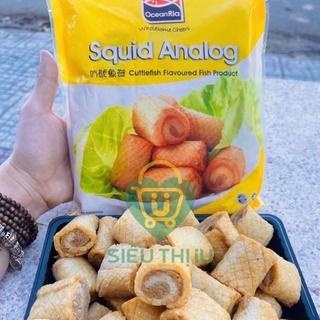 Viên chả mực cắt khoanh OceanRia gói 500g chuẩn Malaysia