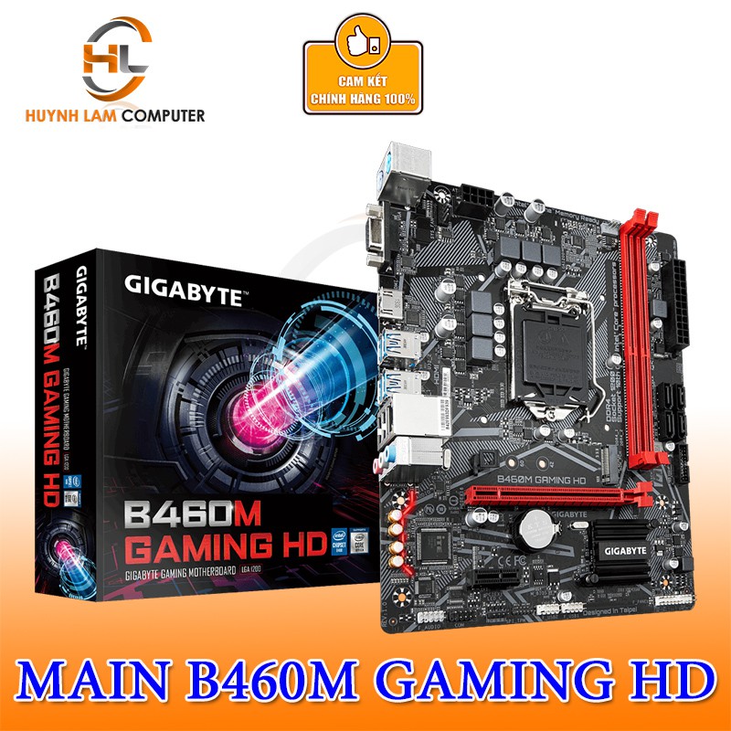 [Mã ELMS05 giảm 5% đơn 300k]Main Gigabyte B460M GAMING HD Chính hãng Viễn Sơn Phân Phối