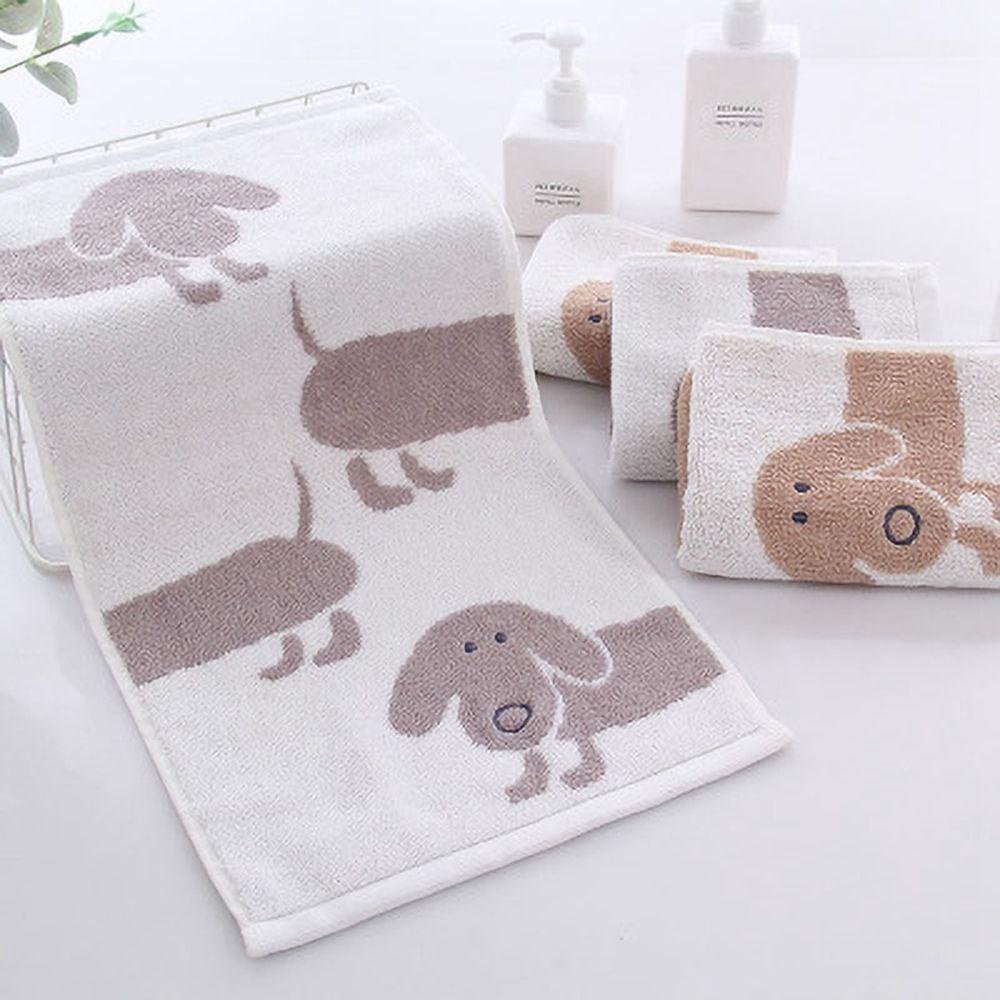 ELLSWORTH Khăn Lau Tay Treo Tường Thêu Hình Chú Chó Dễ Thương