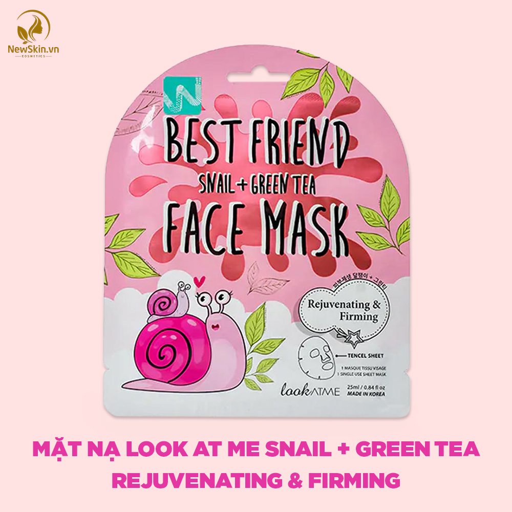 Mặt Nạ Dưỡng Da Thải Độc Bubble Bubble Face Mask Look At Me