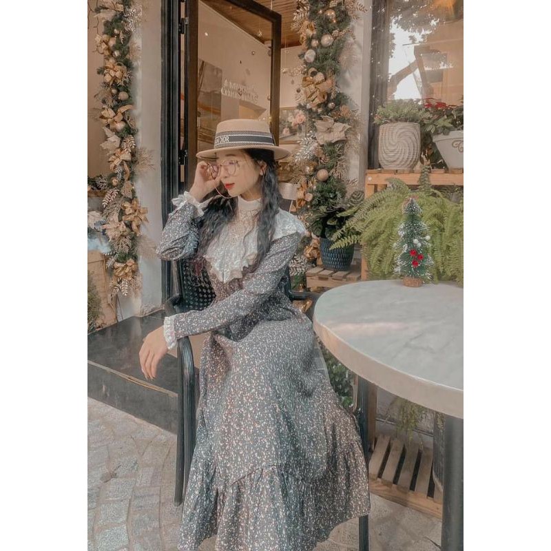 Nón dạ/nỉ vành nhỏ đai dior siêu sang chảnh