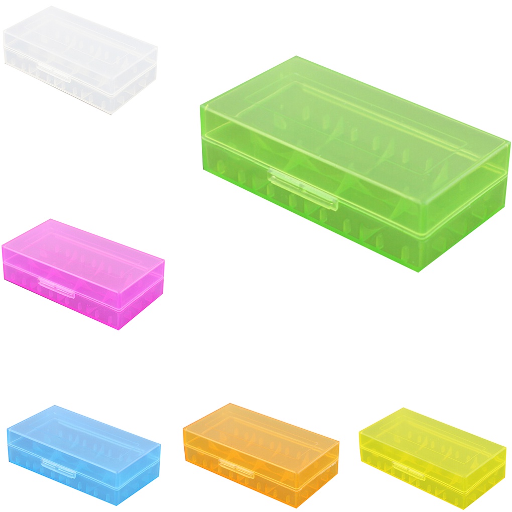 Hộp đựng sắp xếp pin nhựa nhiều màu tuỳ chọn
