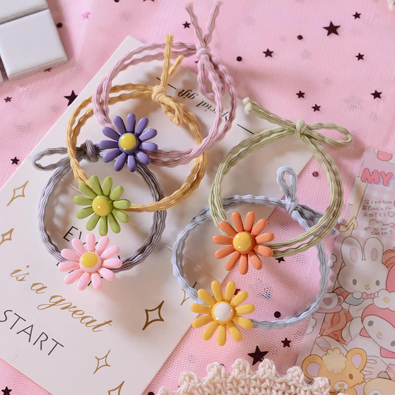 Dây buộc tóc hoa cúc