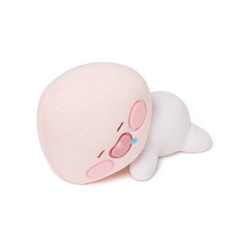 Cặp gấu bông đào rian em bé nằm ngủ chảy dãi miniso chính hãng