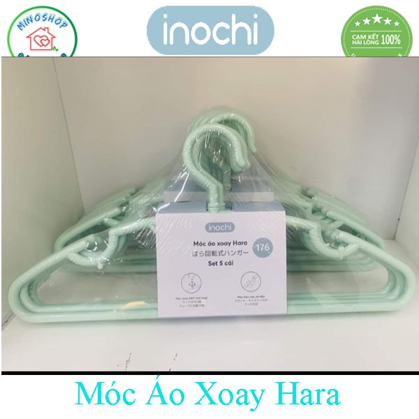 Móc Cheo Quần Áo Xoay Cao Cấp, Móc Áo Xoay Hara 176