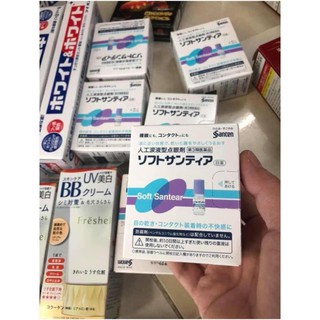 Set 4 Lọ Nước Nhỏ Mắt Nhân Tạo Santen Nhật Bản