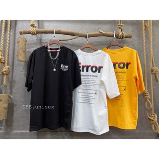 Áo thun Error Unisex form rộng [ HÌNH THẬT ]