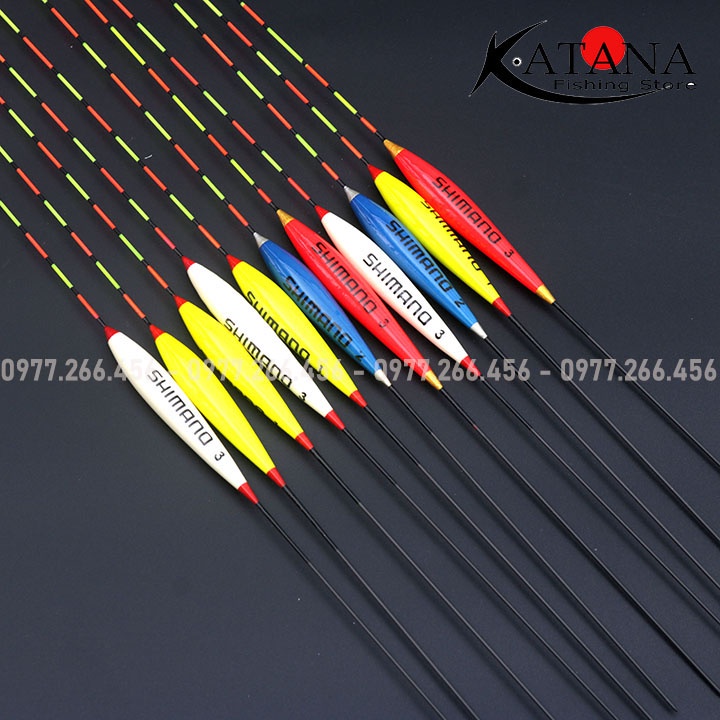 3 Cây Phao Câu Tay, Câu Đơn, Câu Đài Giá Rẻ- nhiêu màu sắc, size